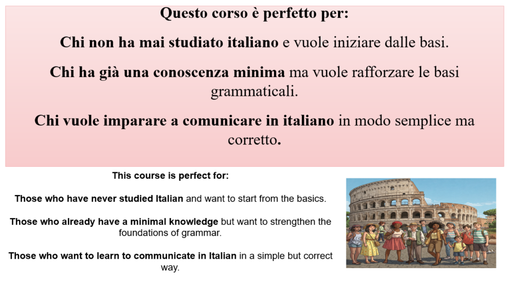 Corso di grammatica italiana per tutti