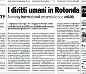 Rossana Pazzaglia - Articolo CDT
